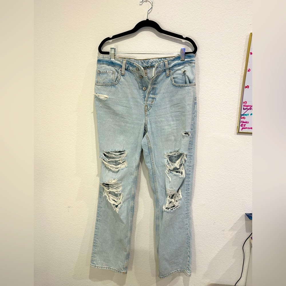 Boot cut jeans